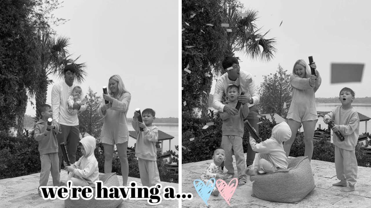 after four boys we're having a...💙💗