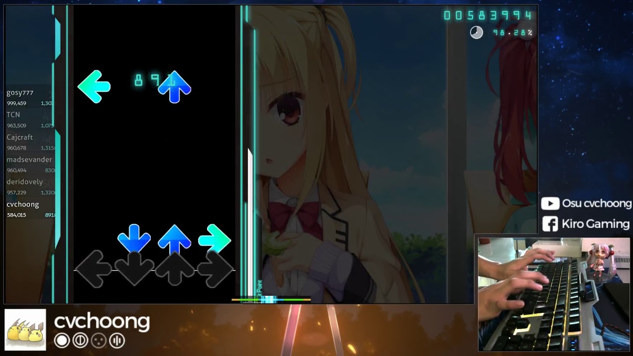 O!Mania | Arihara Nanami (CV: Kusuhara Yui) - Sympathy (Tofu's HD) | FC with SD