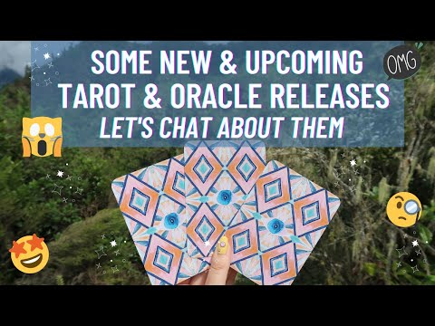 🤩NEW TAROT DECKS &amp; ORACLE DECKS 2021🧐Let's chat about tarot decks coming soon🤓