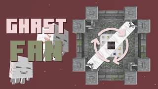 I Built the Smoothest Rotating Fans in Minecraft