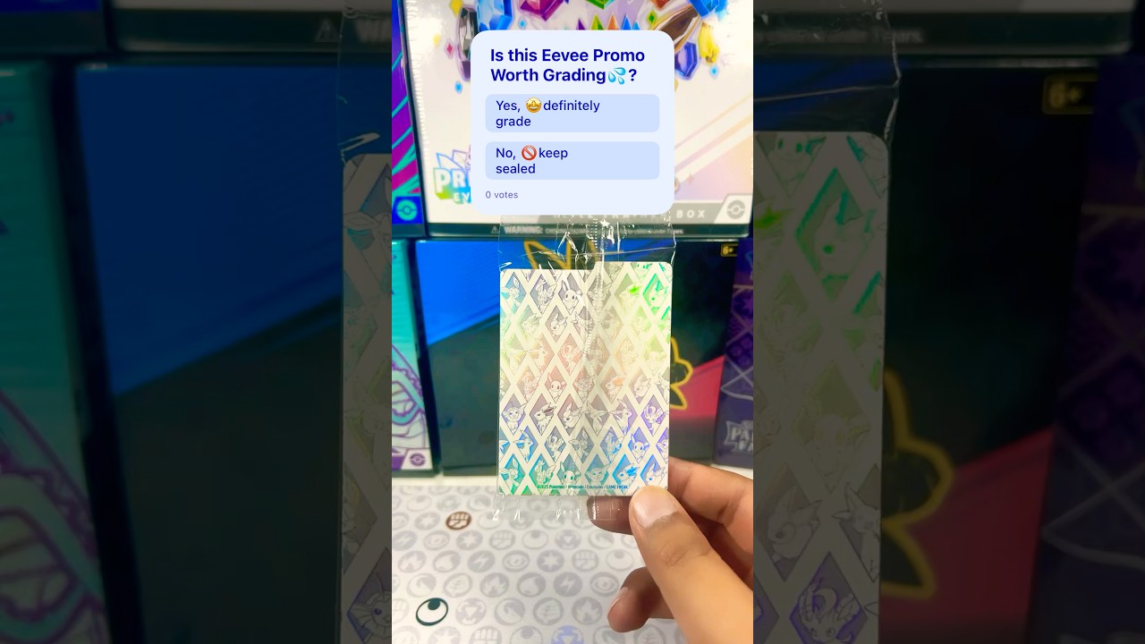Is this Eevee Promo Card Worth Grading?