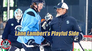 Famous Lane Lambert's Playful Side Profile