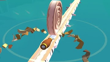 Best Funny Spiral Roll All Levels Gameplay Walkthrough Level 10 Android , iOS  👍  NOOB vs PRO vs HA