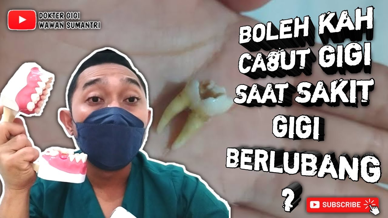BOLEHKAH, CA8UT GIGI BERLUB4NG SAAT SAK1T? #cabutgigi #gigiberlubang #sakitgigi #doktergigi #dentist