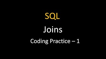 Joins  || Coding Practice -1 || SQL || Nxtwave