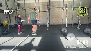 CrossFit Quarterfinal Workout 3 - Wilson Hopkins