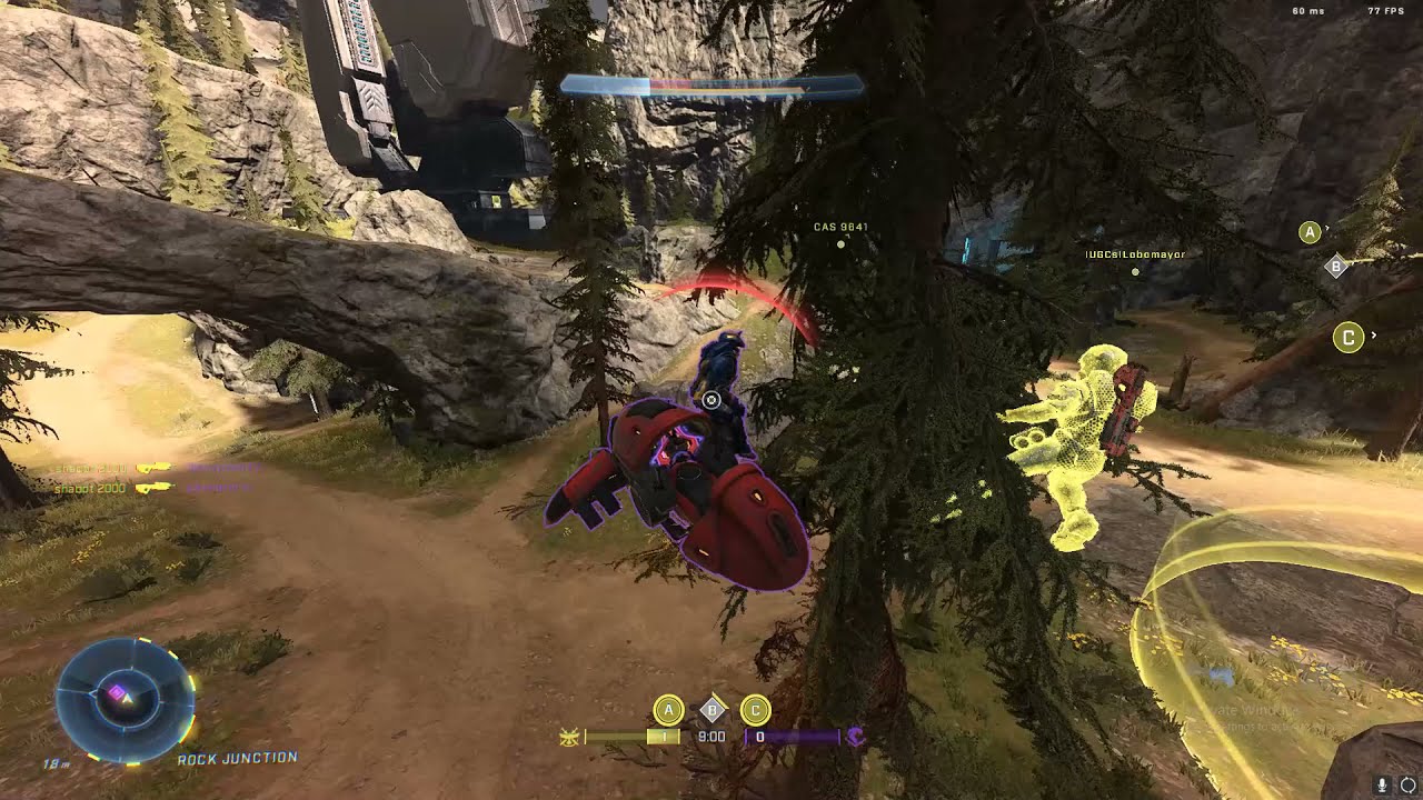 GRAPPLE JACKING GHOSTS IS CHAOS IN HALO INFINITE