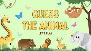 Guess the Animal 🤔~#abcd #preschoollearning #learning #kids #phonics #abc #preschool #kindergarten screenshot 2