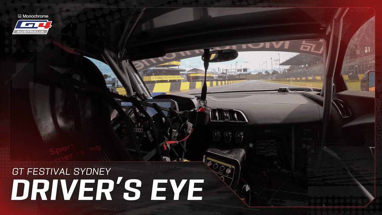 DRIVER’S EYE | GT Festival Sydney | 2025 Monochrome GT4 Australia