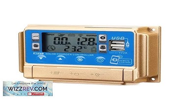 MPPT Bluetooth Solar Charge Controller 12V/24V Current Auto Focus MPPT Tracking Charge Review