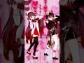 Hutao x Hutao 🌸" V "🦊【Genshin Impact MMD】#hutao #genshinimpact #原神 #hoyocreators #dance #shorts