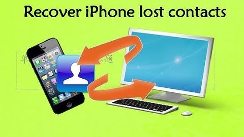(iPhone contacts lost) How to restore iPhone contacts without backup