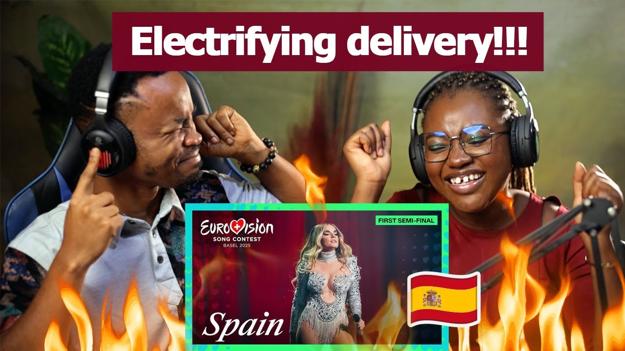 Melody - ESA DIVA (LIVE) | Spain 🇪🇸 | First Semi-Final | Eurovision 2025 IIREACTION