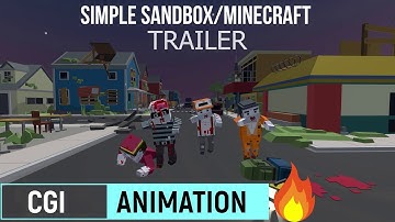 Advance-Animation||Simple Sandbox 2||Minecraft|| Trailer-CGI