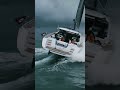 Racing Yacht Battles Monstrous Wave Epic Storm Sailing Storm Sailing Yacht Racing Yacht Battles Monstrous Wave Epic Storm Sailing Storm Sailing Yacht