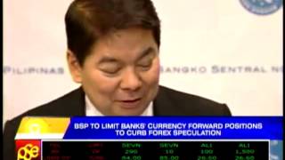BSP seeks to curb forex speculation