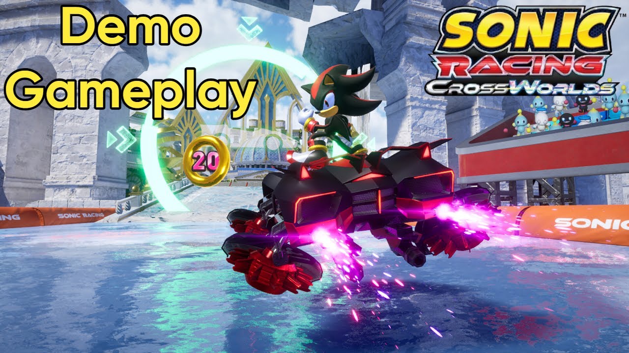 Sonic Racing CrossWorlds - Demo Gameplay