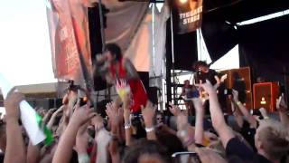 Bring Me The Horizon "Diamonds Arent Forever" Pomona Warped Tour 2010 Opening Song