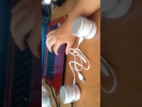Muestra de bocina ihome - YouTube