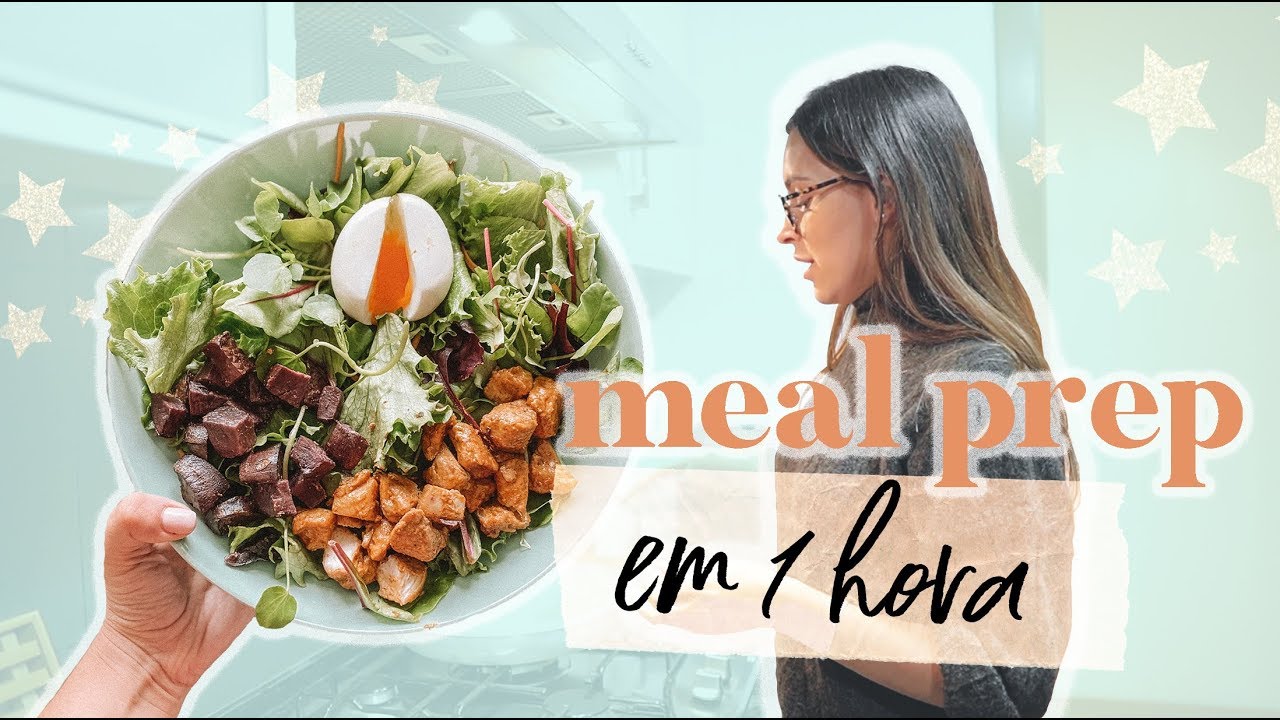 COMIDA PARA UMA SEMANA EM 1 HORA (mesmo fácil)  | Adri da Silva