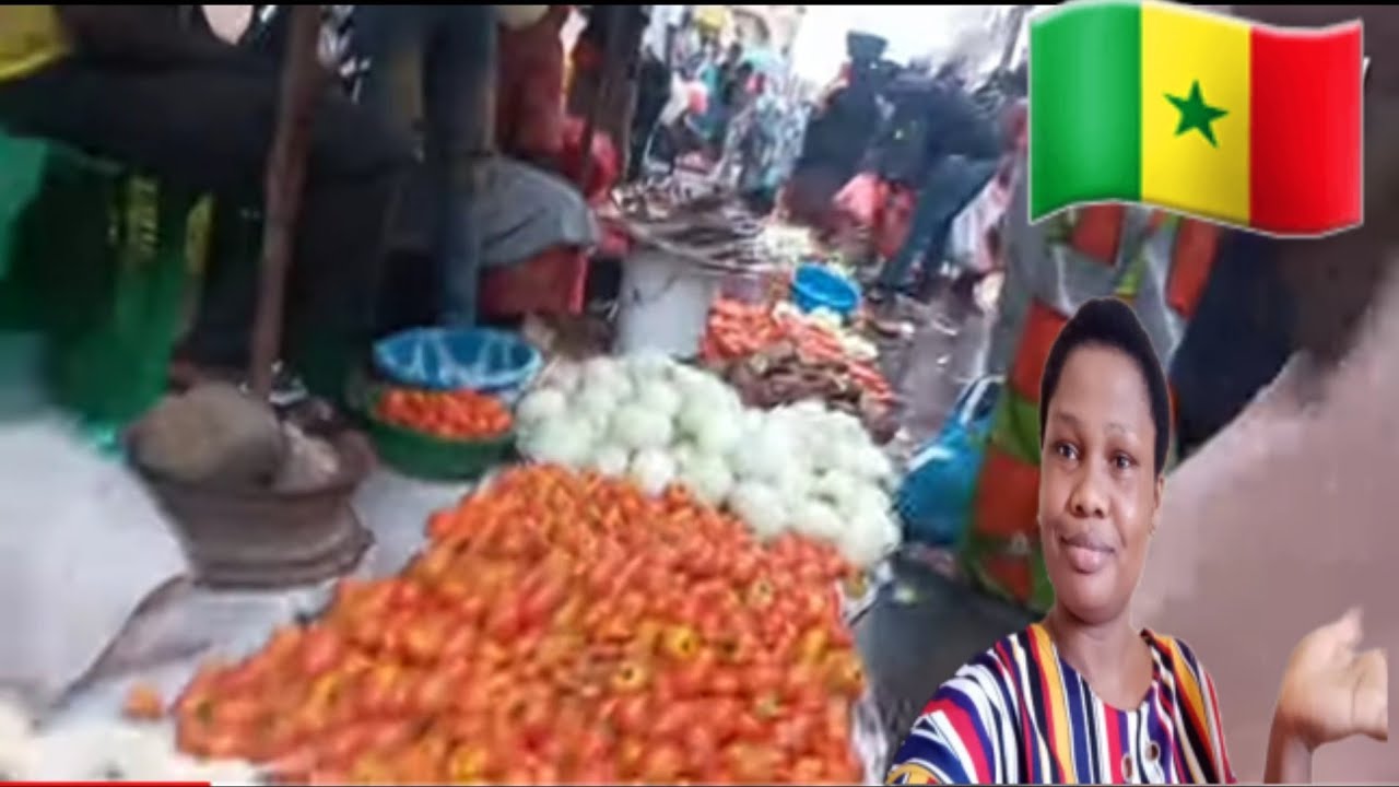 COME TO THE SENEGALESE VEGETABLE MARKET WITH ME || A DAY IN THE LIFE ||UJSPACETV