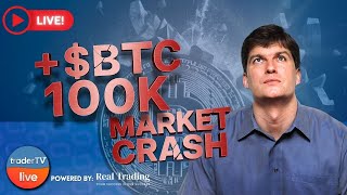 Market CRASH 🤯 Michael Burry's $1.1B Short Triggers $PLTR & Bitcoin Sell-Off😰 | Live Trading