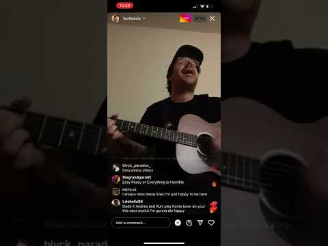 Kurt Travis Plays Let’s Remember Time on Instagram Live (9-29-22)