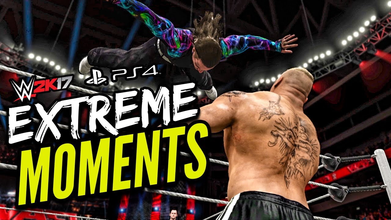 WWE 2K17 Extreme Moments Part 5