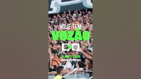 DIA DE VOZÃO. HOJE TEM CEARÁ! ⚫⚪⚽ Ceará x Amazonas🏆 Campeonato Brasileiro Série B ⏰ 21h30 #cearásc