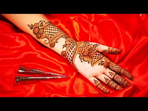 Beautiful Indo Arabic Mehndi Design| Latest Stylish Mehendi Designs 2022 | Front Hand Henna Design