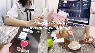 study vlog: ☀️A day in the life of a medical student. 👩🏻‍💻