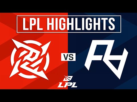NIP vs RA Highlights ALL GAMES | LPL 2024 Spring | Ninjas In Pyjamas vs Rare Atom