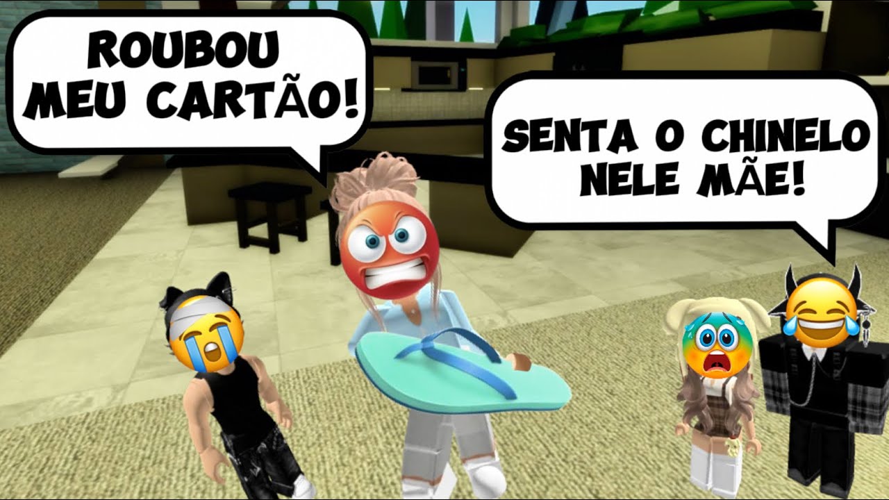 O menino que ROUBAVA o cartão da MÃE pra COMPRAR ROBUX e colocava a culpa no irmão - História Roblox