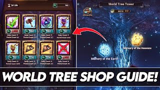 What Should *YOU* Buy From The World Tree Shop?! *World Tree Shop Guide* (7DS Guide) 7DS Grand Cross