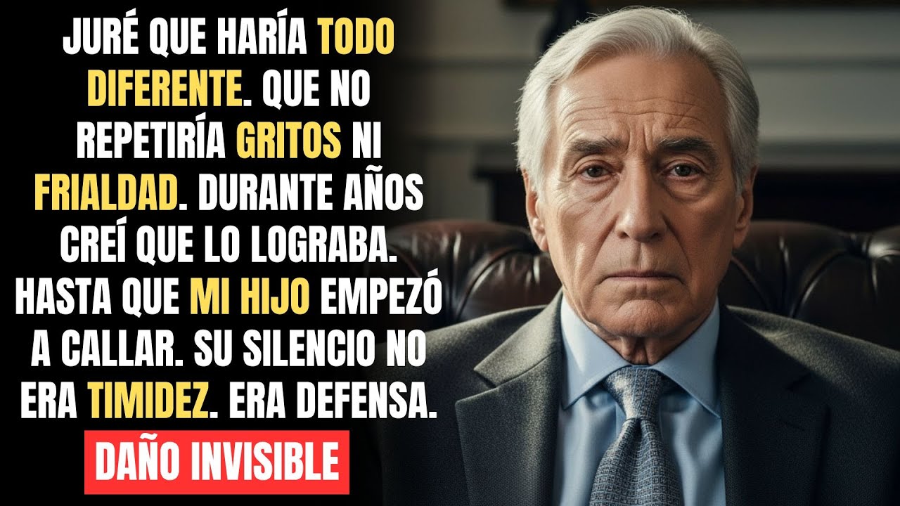 “Prometí no ser nunca como mi padre… y sólo entendí que fallé cuando mi hijo dejó de hablarme”