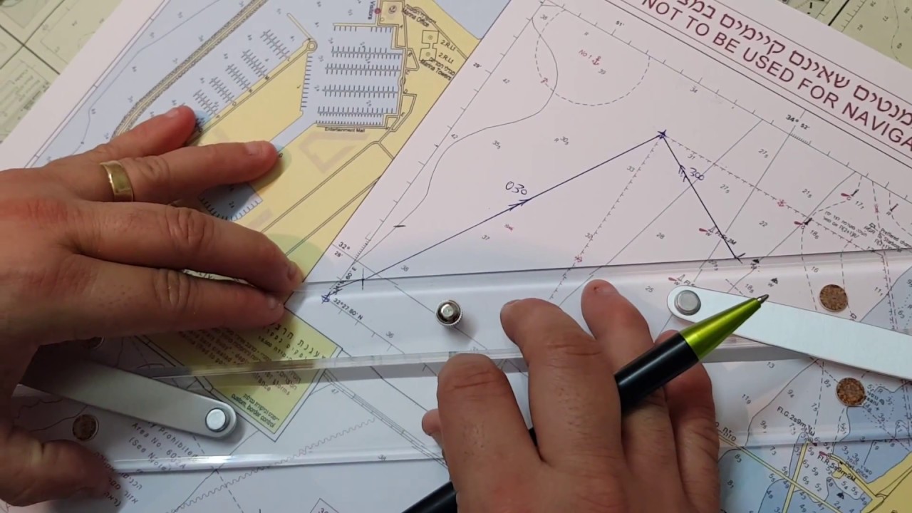 ניווט חופי - שאלה 93 (זהה ל- 76) - שאלת זרם קשה ללא נתון זמן