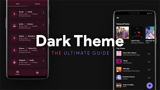 Designing Dark Theme/Dark Mode for Android Apps using Material Design - The Ultimate Guide! screenshot 2