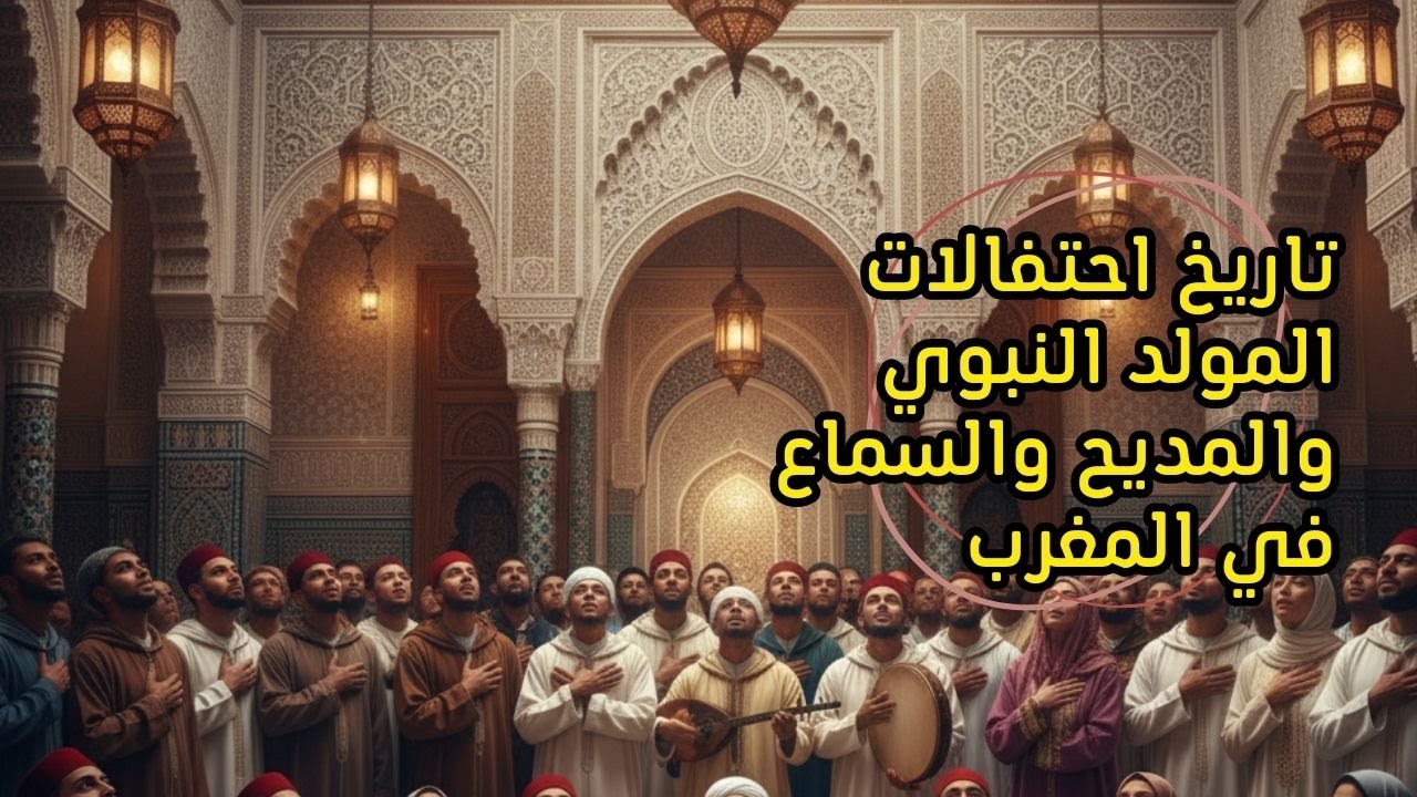 تاريخ المديح والسماع واحتفالات المولد النبوي في المغرب