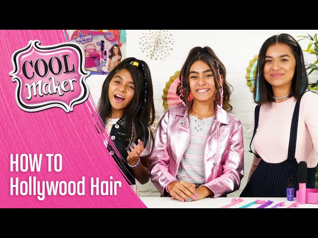 Cool Maker, Hollywood Hair Extension Maker with 12 Customizable Extensions  and Accessories, for Kids Aged 8 and up 
