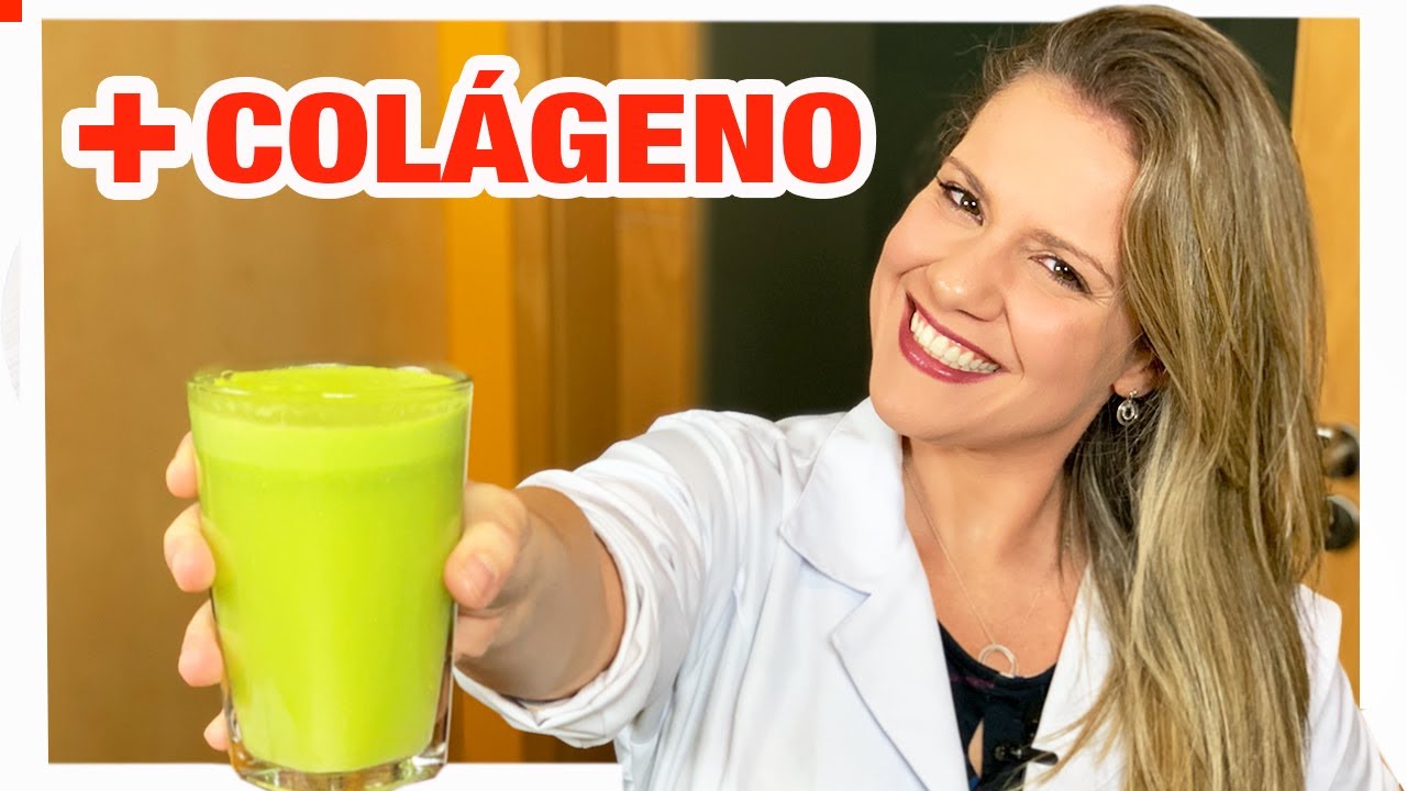 Suco com Mais Colágeno do Mundo - Bom para Pele, Cabelos e Articulações