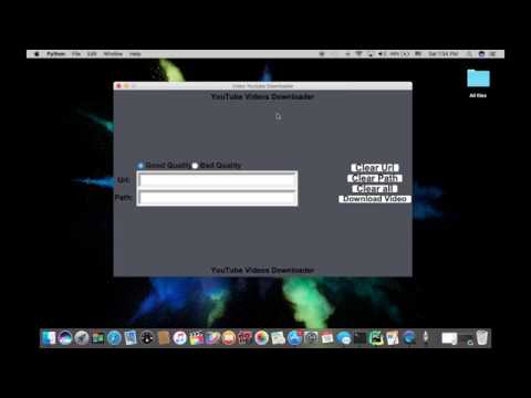 Python Video Downloader App  - 1 - Introduction