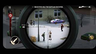 Sniper Zombie 3D R4 Alaska Mission 4 Illegal Business Kill The Suitcase Receiver screenshot 4