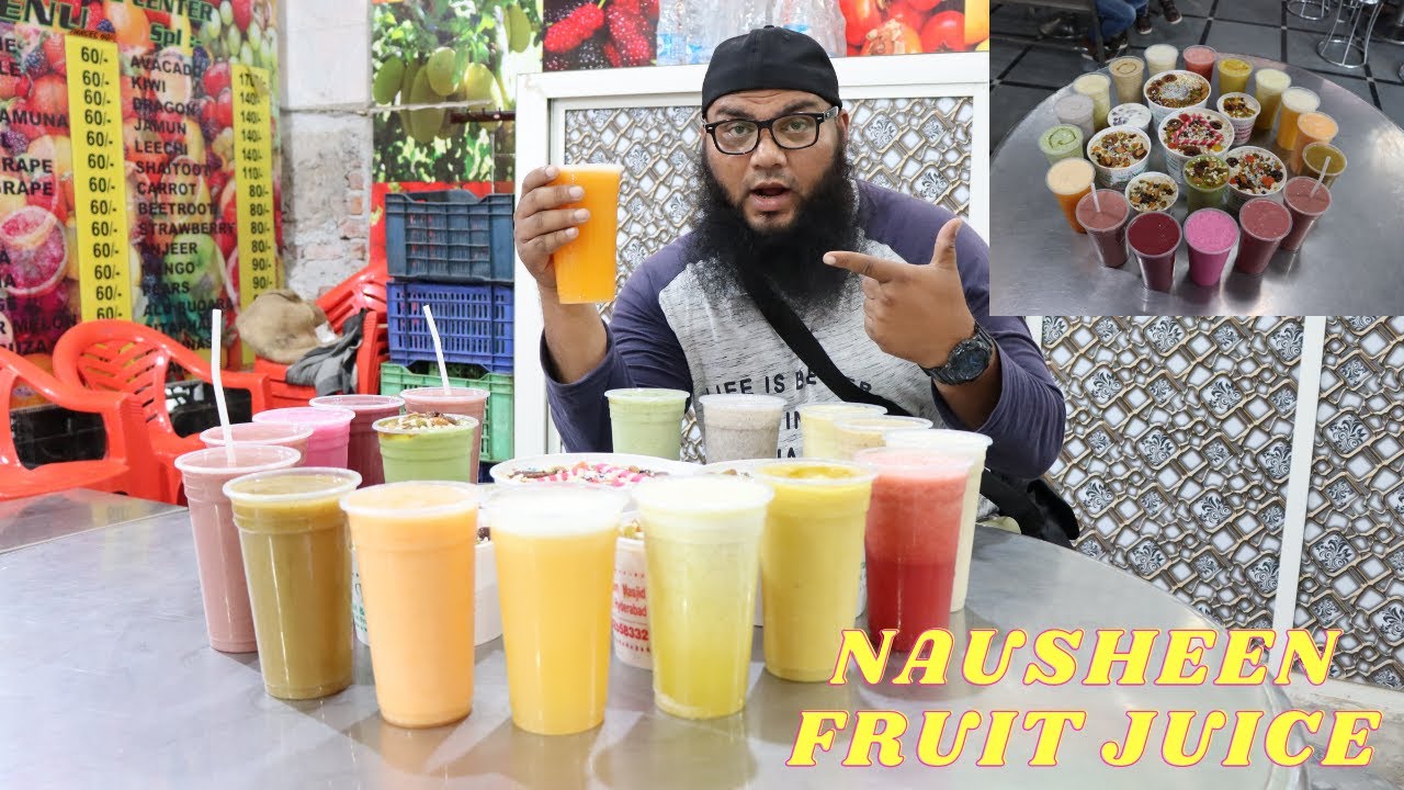 JUICE PEENA HI TU NAUSHEEN FRUIT JUICE CENTRE AAJAO 60 RS YouTube