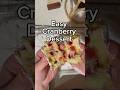 Easy Cranberry Cake Bars for the Holidays #christmasrecipes #thanksgiving #easyrecipe