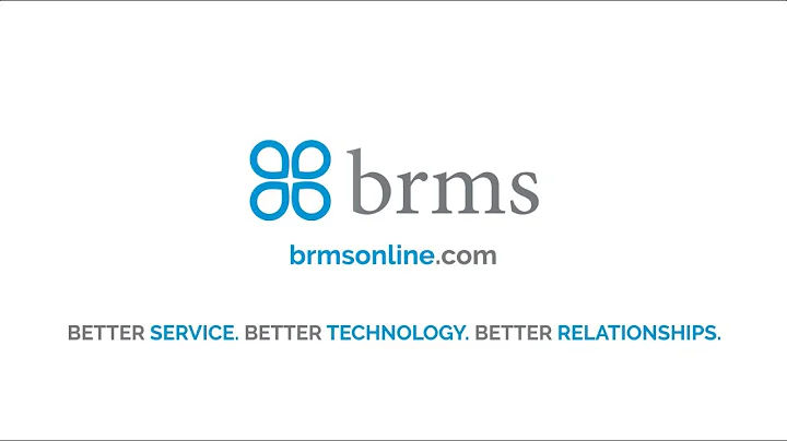 BRMS Capabilities Overview