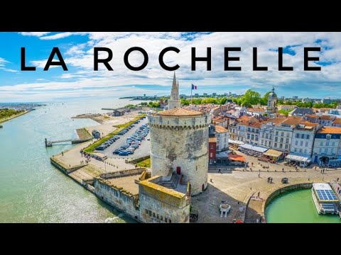 La Rochelle | France | Walking Tour | Seaside Town | 4K | ASMR