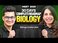 30-Day Complete Biology Roadmap for RE-NEET 2026🔥