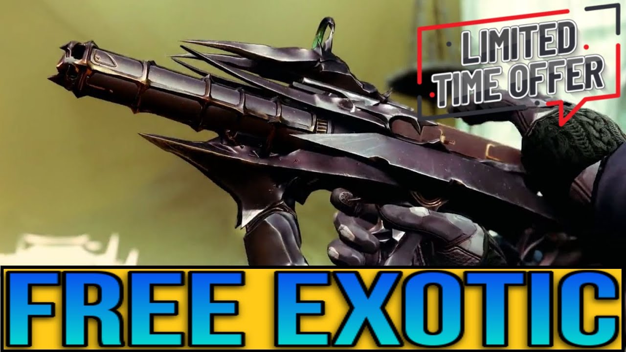 BUNGIE Just Made These Exotics FREE for EVERYONE! Get These FREE ...