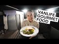 How to cook gourmet food in a van - dinner ideas on the road