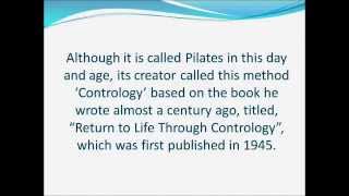 Pilates Lesson 1 - The History of Pilates